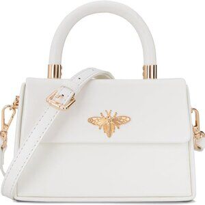 Small Top Handle Purses for Women Mini Satchel Crossbody Bag Elegant Square Bag